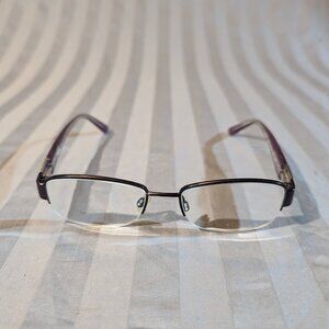 Bebe Jetsetter Glasses Frames In Plum